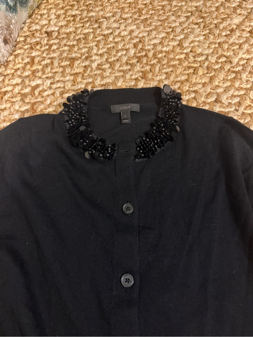 J. Crew Embellished Jackie Coquette
Cardigan Sweater - Picture 2 of 3